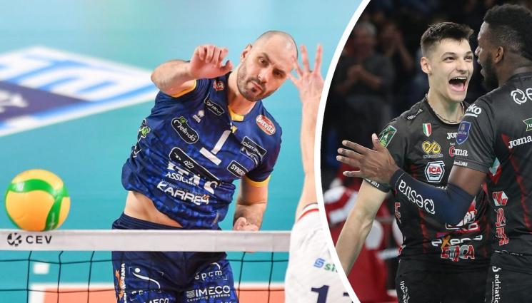 Матей Казийски Александър Николов - Казийски и Тренто завършиха втори редовния сезон