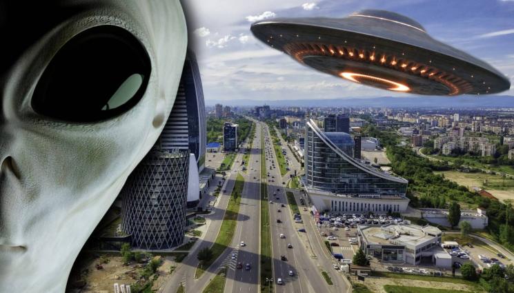 извънземно - НАШЕСТВИЕ: Извънземните кацнаха в София (СНИМКИ)