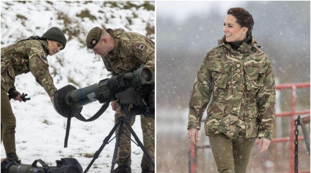 Една принцеса на бойното поле: Защо Кейт облече военна униформа (СНИМКИ)