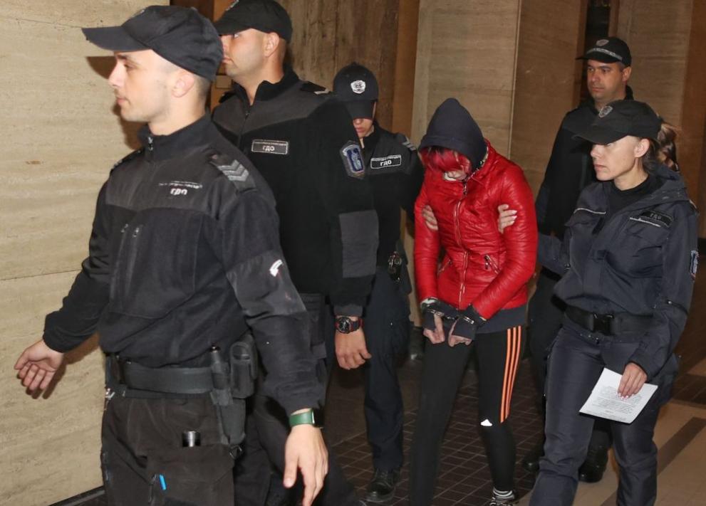 Съдът остави в ареста Ивет Стайкова, която бе обвинена за