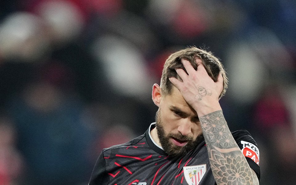 Защитникът на Атлетик Билбао - Иниго Мартинес, е близо до