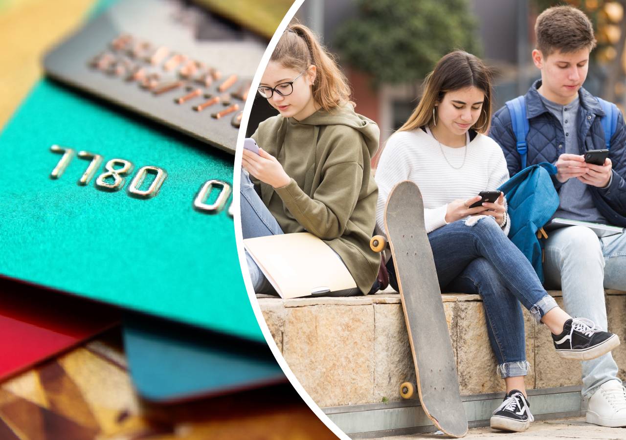 тийнейджъри банкови карти