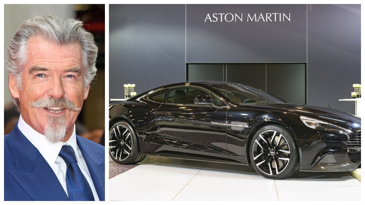 <p><strong>Пиърс Броснан&ndash; ASTON MARTIN VANQUISH, прибл. 298 хиляди долара</strong><br />
За някои няма друг Джеймс Бонд като Пиърс Броснан. В края на краищата той играеше тайния шпионин от 1995 до 2002 г. Ирландският актьор също изглежда споделя любовта на героя към впечатляващите возила, тъй като беше видян в Aston Martin &bdquo;DB5&ldquo; и &bdquo;E38&ldquo; BMW 750iL по това време. За последния филм &bdquo;Умри друг ден&ldquo; Aston Martin Vanquish, който караше, му спря дъха. Броснан просто трябваше да има такъв след това преживяване и го получи като подарък с плакет, потвърждаващ, че е направен по поръчка. За съжаление тя е изгоря при пожар в къщата му.</p>