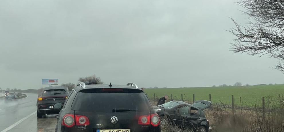 Един човек е ранен при катастрофа на 374-ти километър на