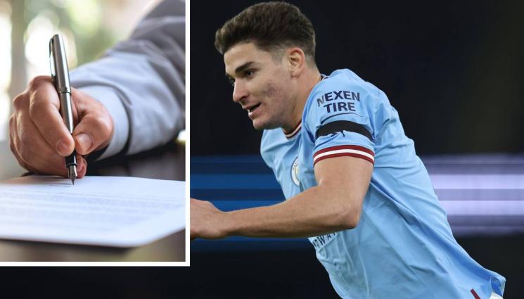 Хулиан Алварес - Обвързване: Световният шампион Хулиан Алварес с нов договор в Сити