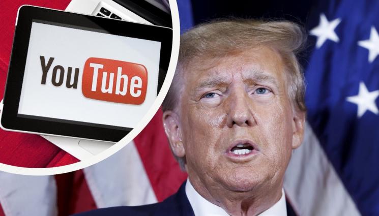 Тръмп ютуб - СЛЕД КАТО МУ ДРЪПНАХА ШАЛТЕРА: Връщат Доналд Тръмп в YouTube