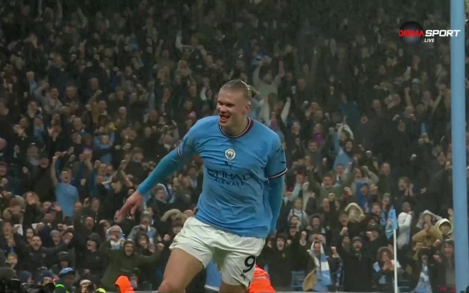 Ерлинг Халанд удвои преднината на Манчестър Сити срещу Бърнли с