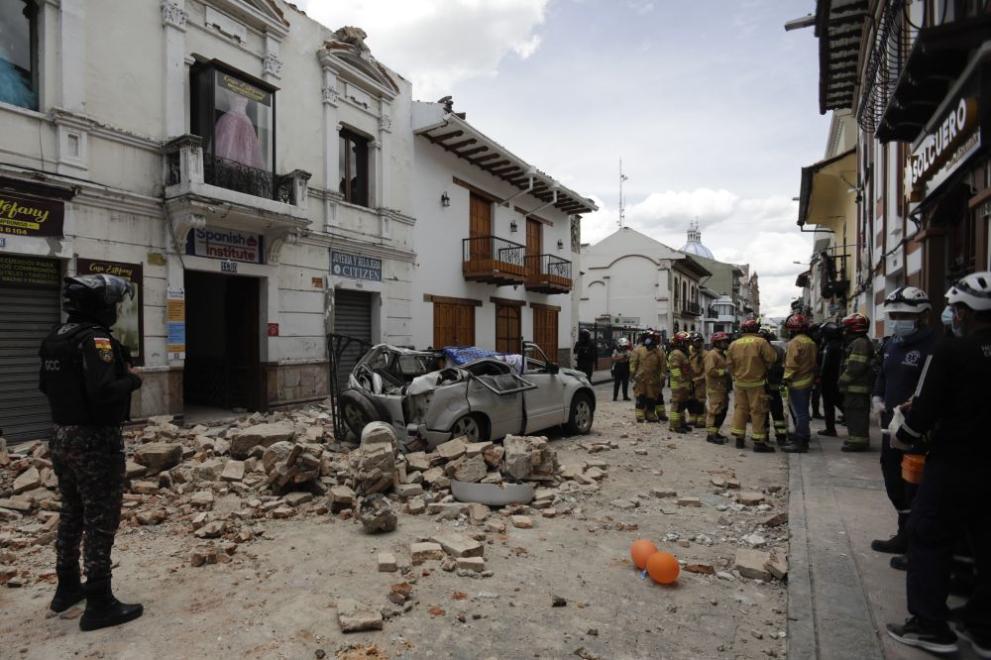 Еквадор земетресение
