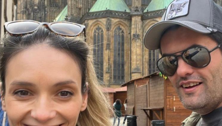 луиза - Макариев в Прага с Луиза за ЧРД