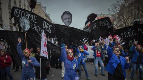 Франция пенсии