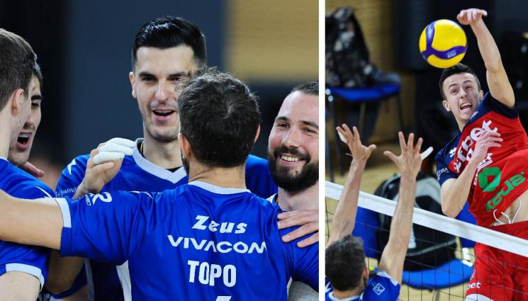 волейбол - Левски удари Черно море и измести Хебър от второто място