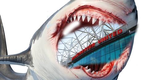 акула Манчестър Юнайтед Олд Трафорд