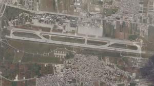 Израелски въздушен удар е нанесъл материални щети на летището в