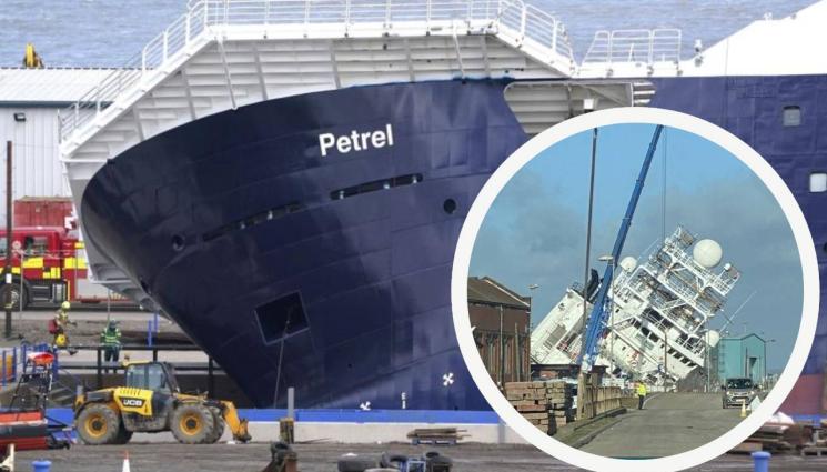 кораб - Кораб се обърна на сухо, поне 25-ма са ранени