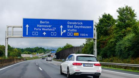 Германия аутобан магистрала