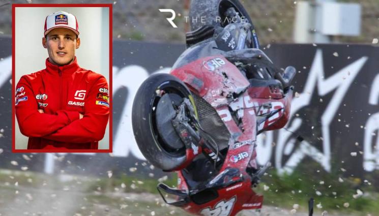 мотоциклетизъм - Свирепа катастрофа прати ас в болница по време на тренировка в MotoGP