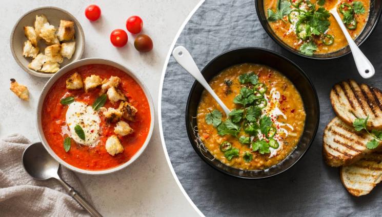 рецепти - Седем вкусни постни супи