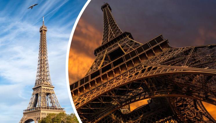 Айфеловата кула - ДИВ ЕКШЪН В ПАРИЖ: Гол мъж катери Айфеловата кула! (ВИДЕО)