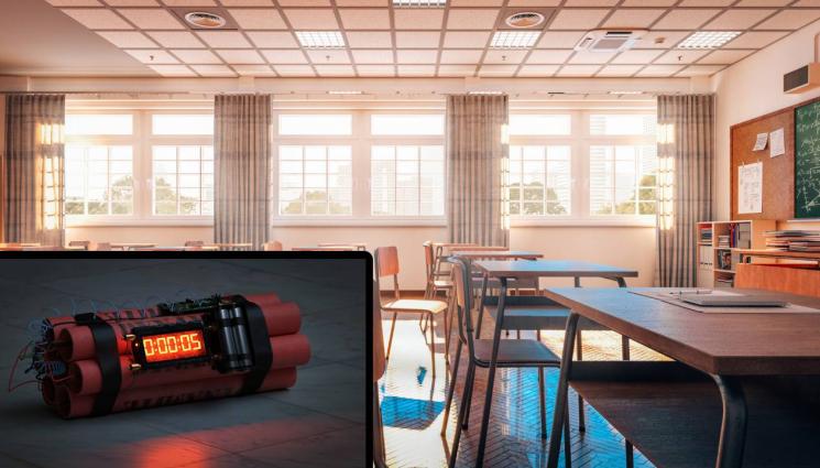 училище - СЛЕД ЛАВИНАТА ОТ ФАЛШИВИ СИГНАЛИ: Петима заподозрени за бомбите в школата