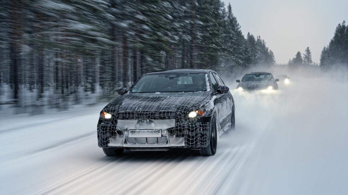 BMW i5 winter tests