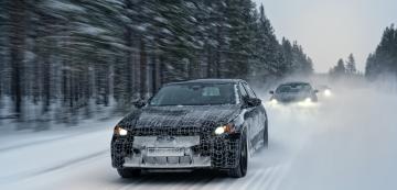 <p>BMW i5 winter tests</p>