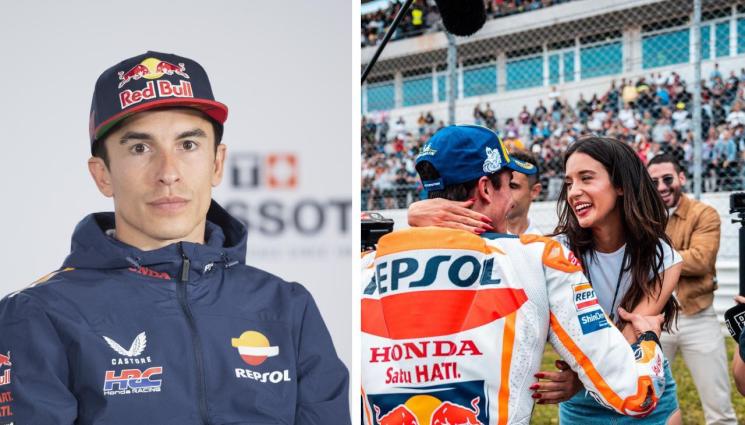 Марк Маркес Мария Педраса - Спрягат световен шампион с актриса