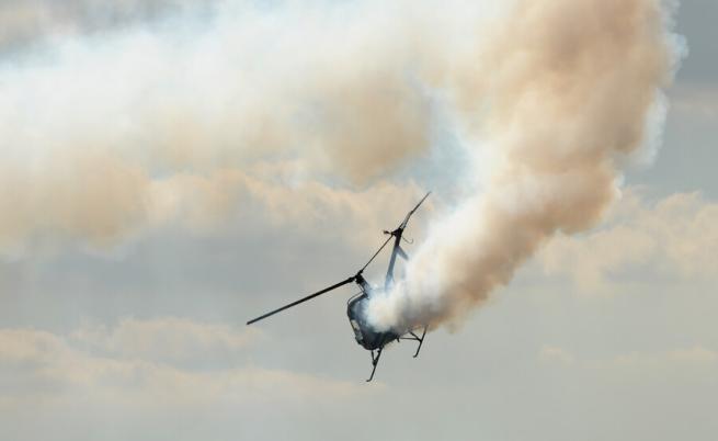 Хеликоптер се разби край Гърмен