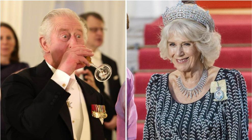 Първият прием на Чарлз и Камила: Какво облякоха краля и кралицата-консорт (ГАЛЕРИЯ)