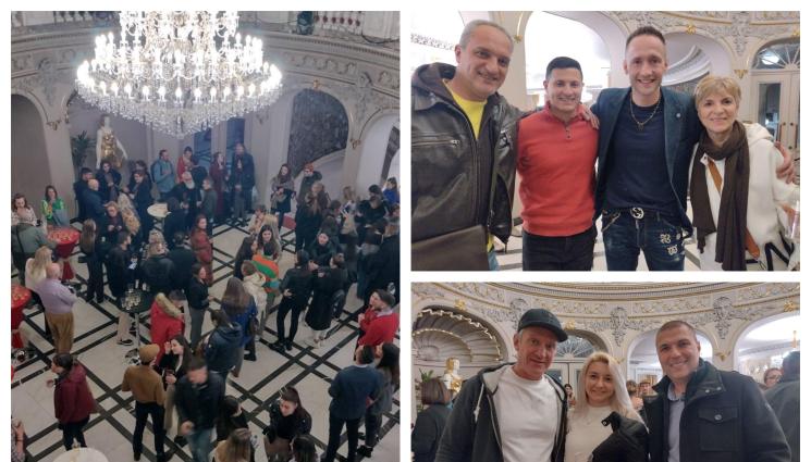 Дарин Ангелов - След наградите „Икар“: Актьорите от „Орфей“ пиха вино с публиката