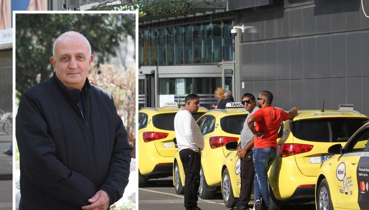Кирил Ризов - Почетният председател на Съюз „Такси“ Кирил Ризов пред 