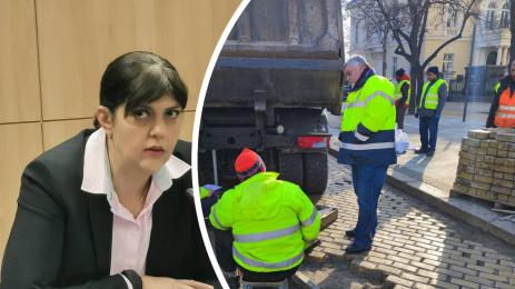 Лаура Кьовеши жълти павета