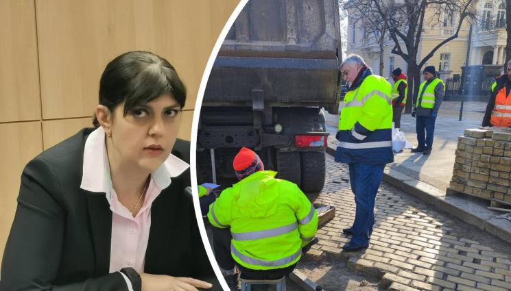 Лаура Кьовеши жълти павета - ИЗВЪНРЕДНО: Тараши в София заради ремонта на жълтите павета