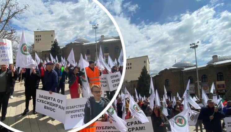 протест лозари - НЕДОВОЛСТВО: Лозарите скочиха на бунт