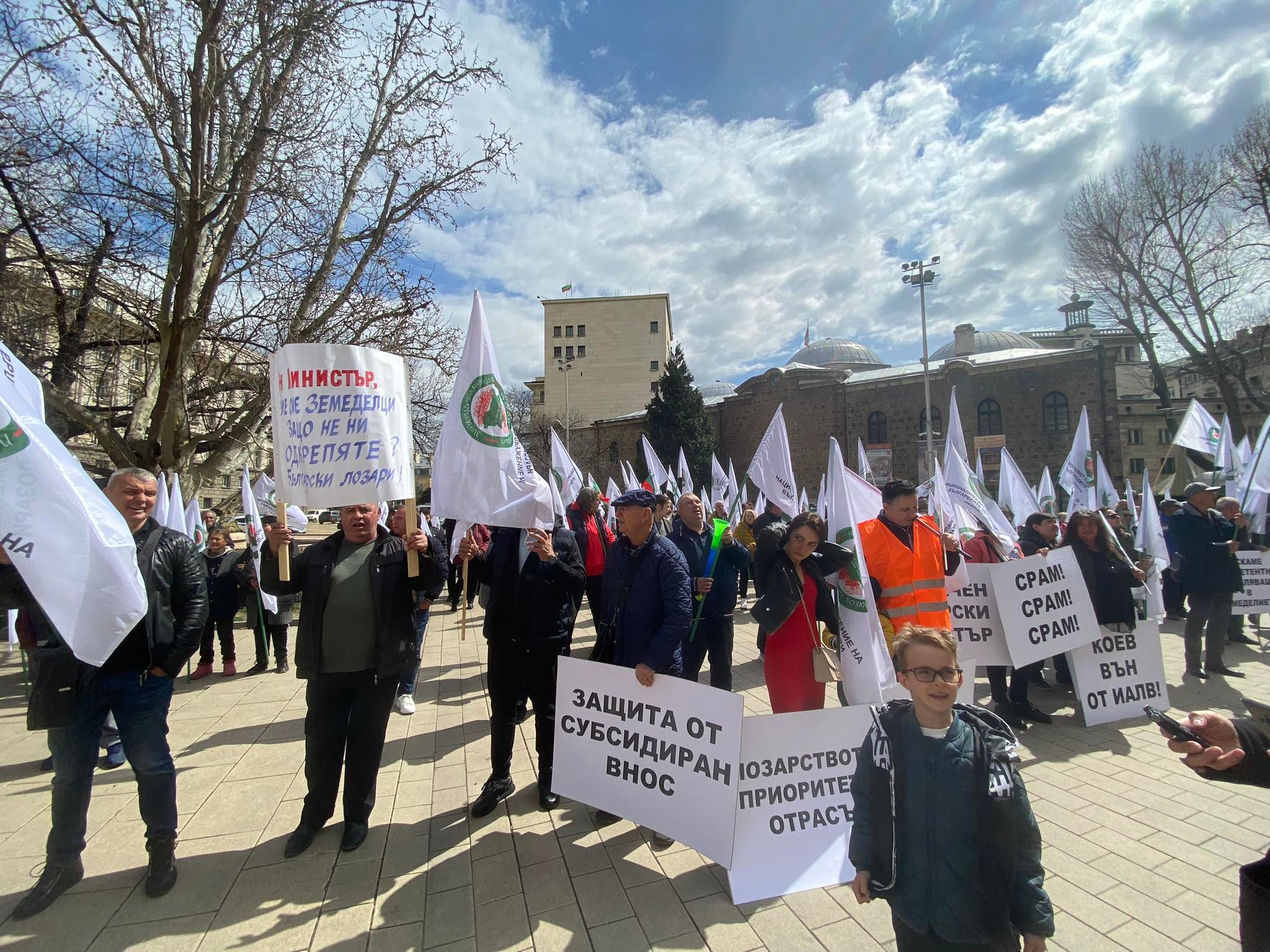 протест лозари