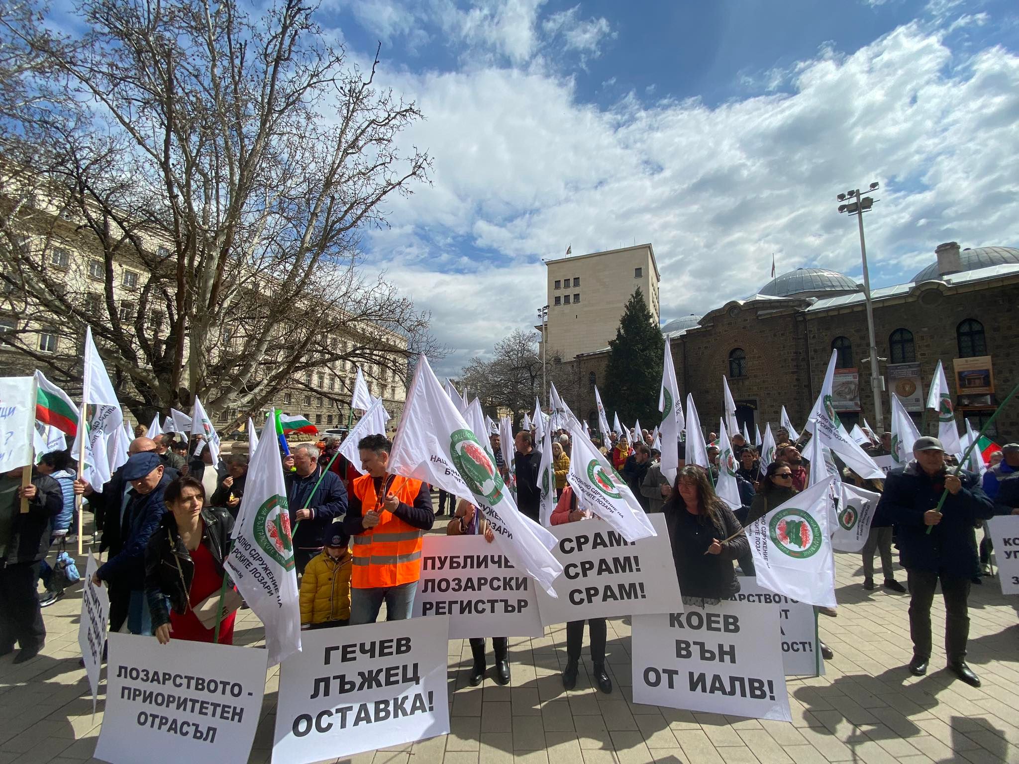 протест лозари