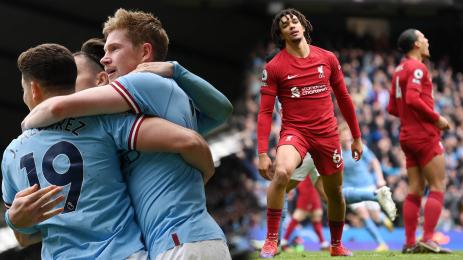 Де Бройне Алварес Манчестър Сити Ливърпул