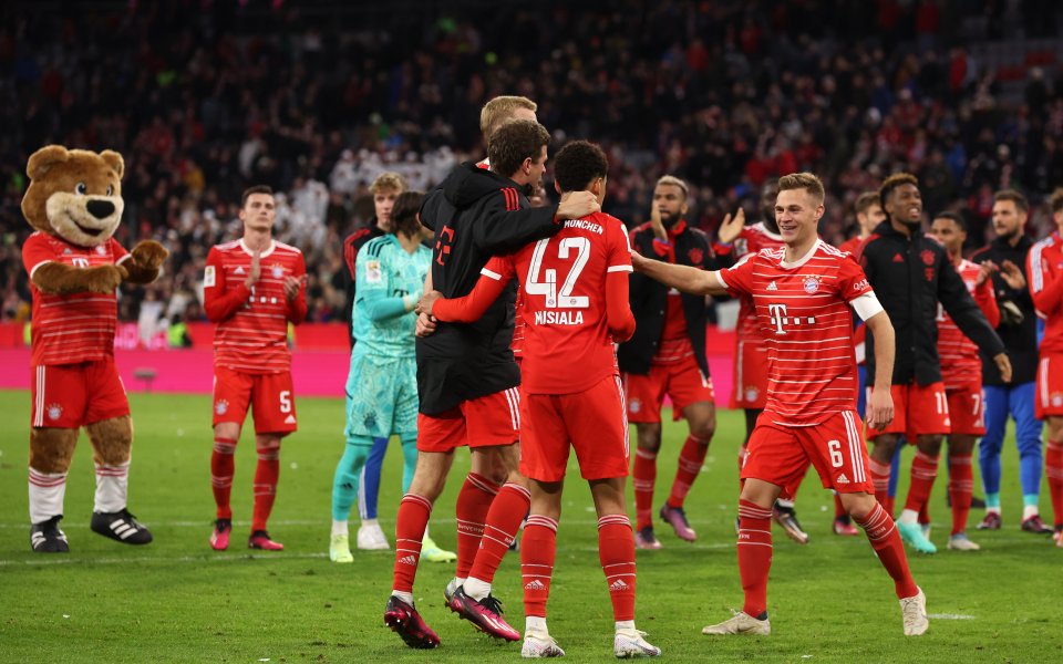 Байерн Мюнхен - Борусия Дортмунд 4:2 / Първа Бундеслига, 26-и кръг, 01.04.2023 г. - втора от Getty