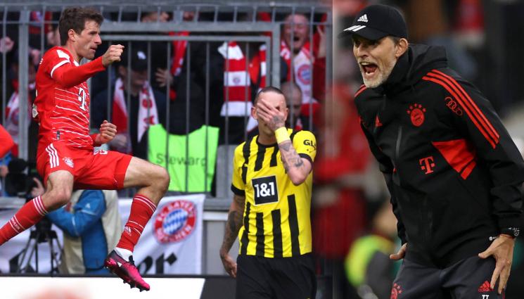 Тухел Мюлер Байерн Борусия Д - Баварско натягане: Байерн сервира на новия треньор Тухел скалпа на бившия му тим (ВИДЕО)