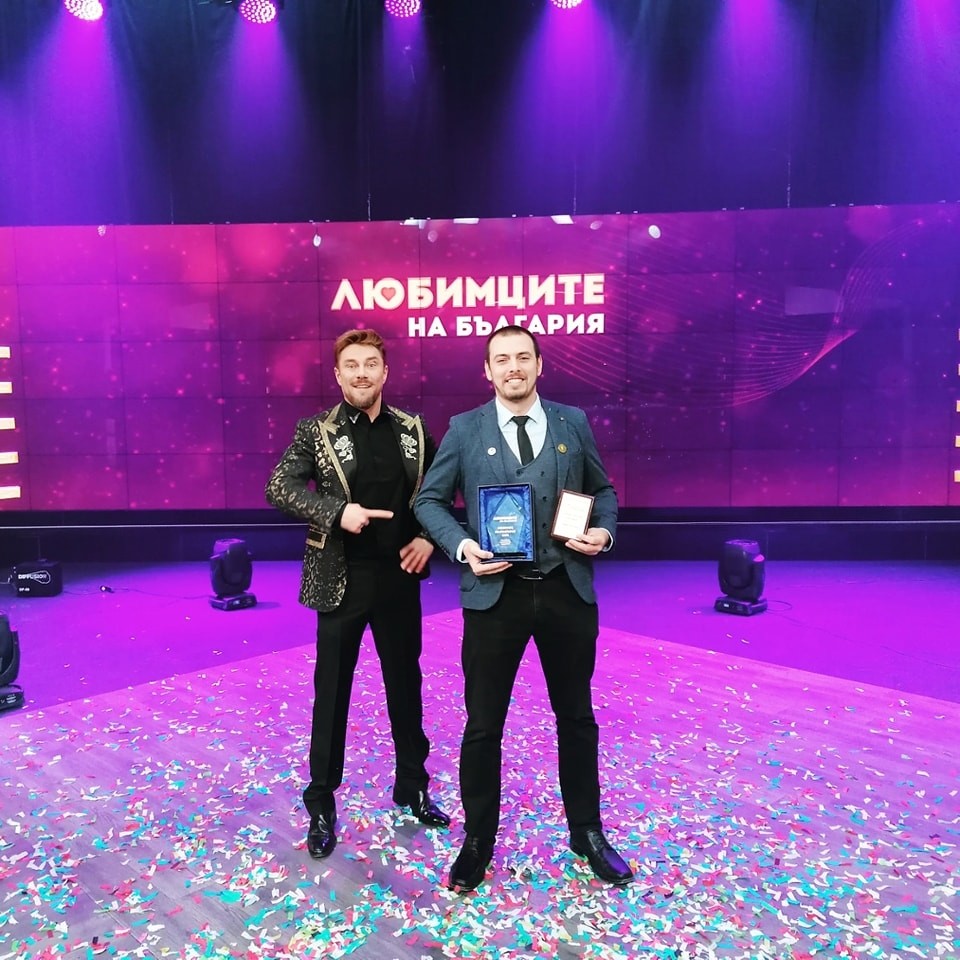 Димитър Гилев като Любимец на България за 2021 година