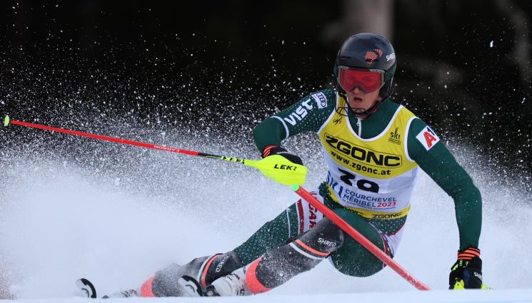 Камен Златков - Държавното по ски: Камен Златков взе и слалома в Банско, швейцарката Цюрбриген бие при жените