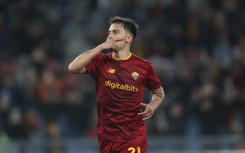 Нападателят на Рома - Пауло Дибала, записа поредно впечатляващо постижение