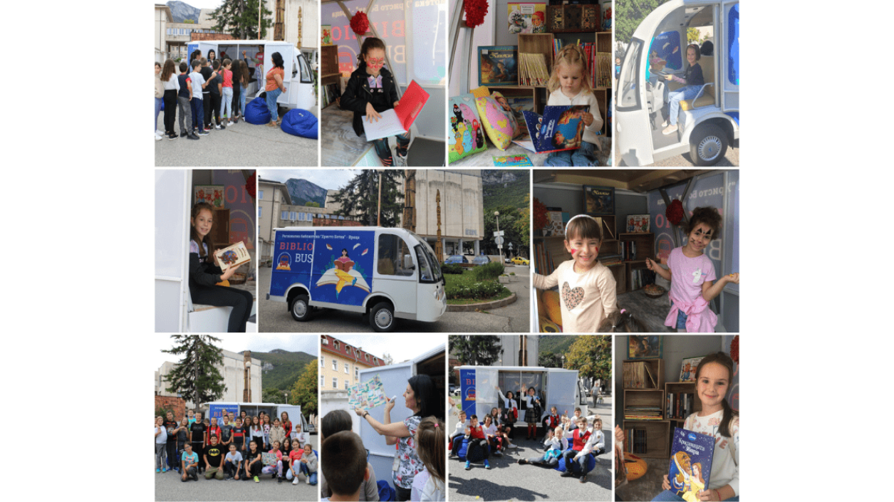 Маратон на четенето и библиобус в детските градини организира библиотеката във Враца