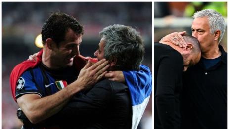 Жозе Моуриньо и Деян Станкович