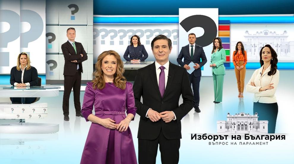 Изборната програма на NOVA доминира на 2 април