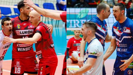 Нефтохимик Дея Спорт плейофи първи мачове