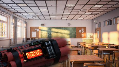 училище бомба