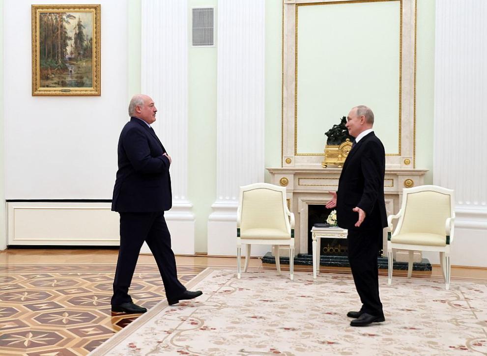 Владимир Путин и Александър Лукашенко