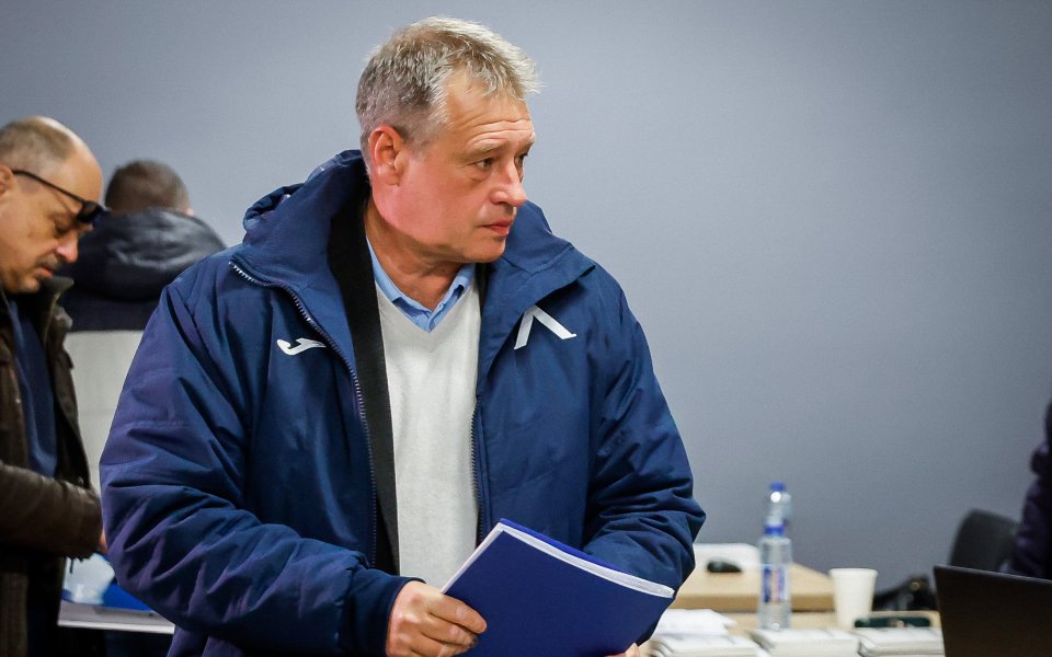 Един от акционерите в Левски – Димитър Костадинов, застана пред