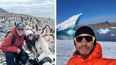 Нина Добрев Люис Хамилтън