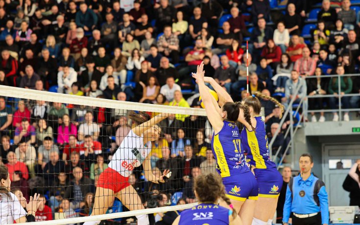 Марица разгроми ЦСКА в първия мач за титлата